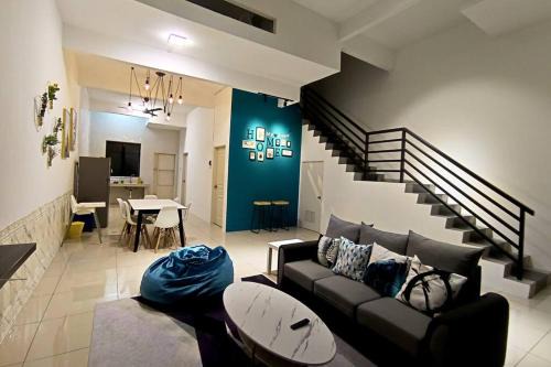 Hulu Kinta House | De cozy 5.0 Double storey (10-16 pax +)