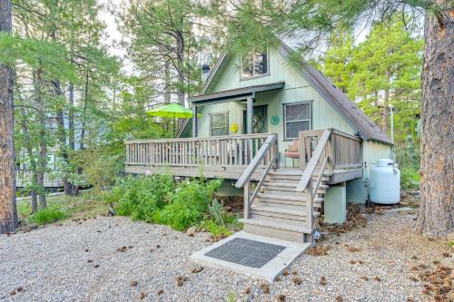 Munds Park House | Deck and Grill A-Frame Cabin in Munds Park!