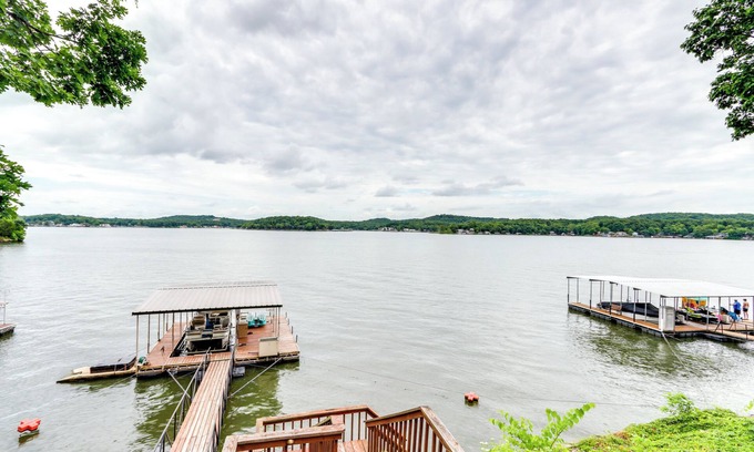 Camdenton House | Deck & Boat Dock: Lakefront Getaway in Camdenton