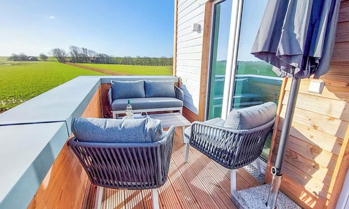 Tossens House | Deichbude Tossens - Modernes Ferienhaus für 4 Personen