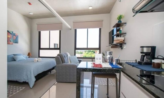 Luque Apartment | Delicado Monoambiente-comfy Studio