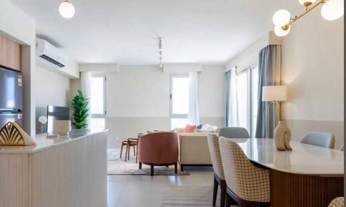 Sidi Abd El-Rahman Apartment | Delightful 3-bedroom chalet in Marassi Marina 2