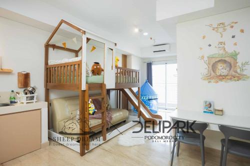 Kesawan Apartment | Delipark Mall 2 Bedrooms 2 Bathrooms 4-6 Pax Lincoln Tower Level 5