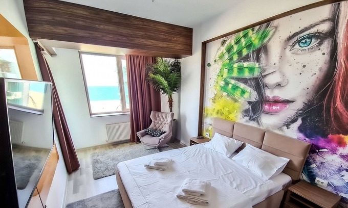 Constanta Apartment | Deluxe Apartment 2 rooms with sea view
