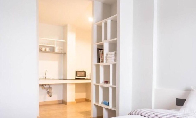 Chang Phueak Apartment | Deluxe Apartment with twin bed for rent in Chiangmai (DTW-1)