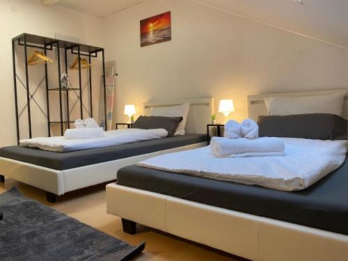 Bad Friedrichshall Apartment | Deluxe Business Suite mit 2 Schlafzimmer & Parkplatz, Netflix Premium, zentral zu Audi & Schwarz Gruppe
