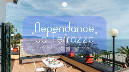 Arenzano Apartment | Dépendance La Terrazza with stunning seaview