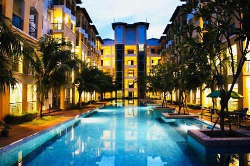 Bandar Penawar Apartment | Desaru Beach Luxury Suites Pool View 3Pax E1