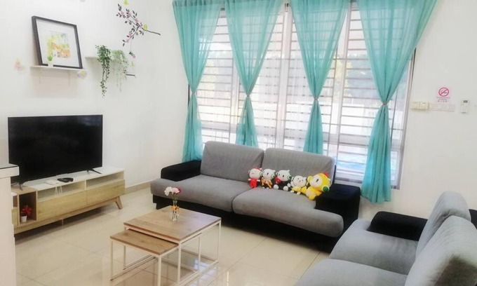 Bandar Penawar House | Desaru M'Cozy,12pax,Waterpark,BBQ,WIFI