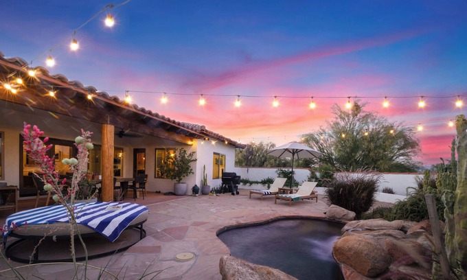 Rio Verde Foothills Villa | Desert Getaway+Pool, Peloton, Sonos & Scenic Views
