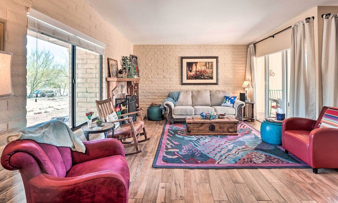 Tanque Verde House | Desert Getaway w/ Patio: 15 Mi to Downtown Tucson