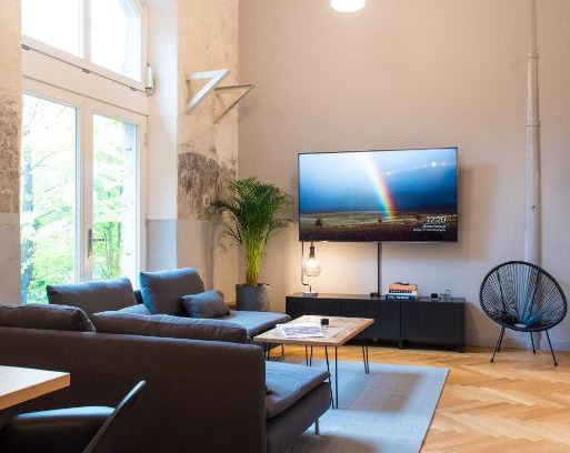 Lahr Apartment | Design Loft I 130 qm I Europapark 20min I 2 Etagen I 2 Bäder I Nespresso I Parkplatz