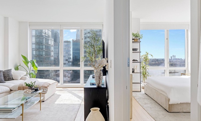 Hell's Kitchen Apartment | DESIGNER’S DREAM HOME! Huge Luxury 1 Bedroom Suite - best location by Times Sq
