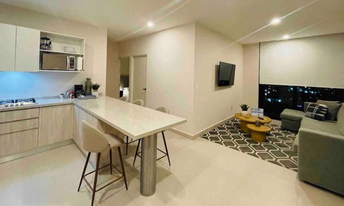 Monterrey Apartment | DIANA NANCY ARENA 16-14 · Modern Apartment with A/C, 5 min from Arena, BBQ