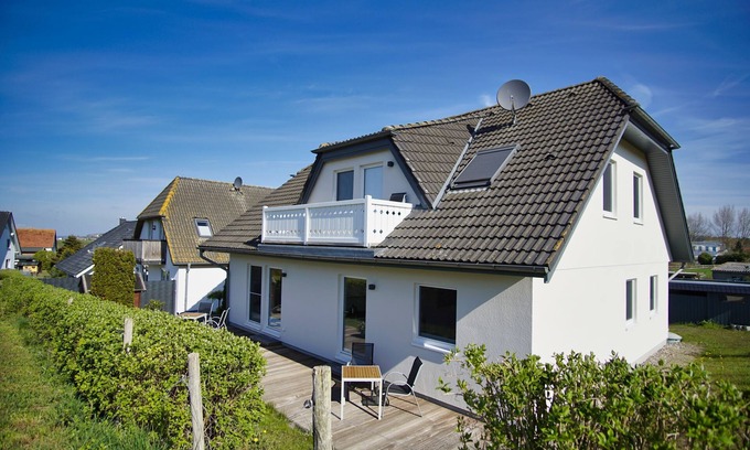 Thiessow Apartment | Die Ferienwohnung Dünenrose im Haus Südperd