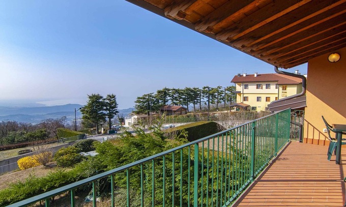 San Zeno di Montagna Apartment | Dimora Miralago - with panoramic view of the lake