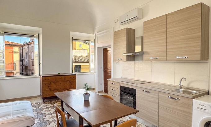 San Vito Chietino Apartment | Dimora MonteMare - One Bedroom Apartment, Sleeps 4