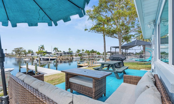 Port Richey House | Direct Gulf Access, Fenced Yard, Pet Friendly Home,