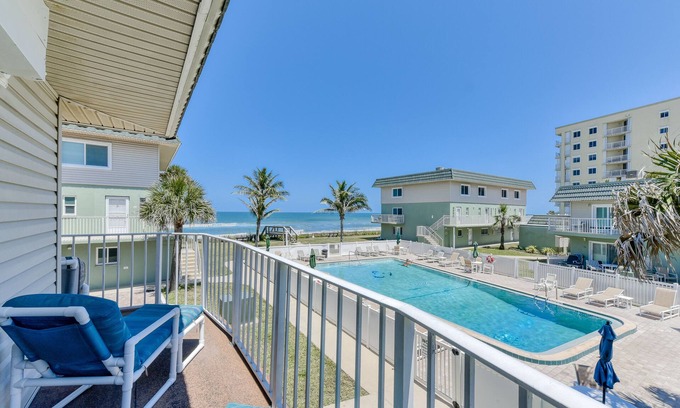 Indialantic House | Direct Ocean View- Heated Pool- New Wrap Around Balcony-
