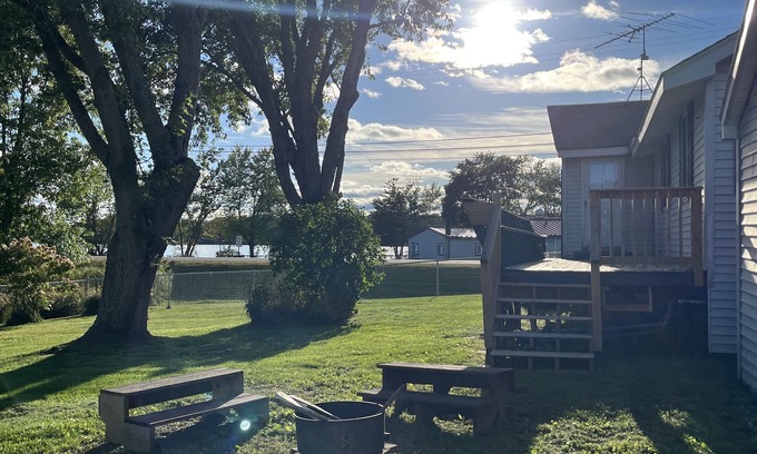 North Vassalboro House | Directly across the street from China Lake and boat launch