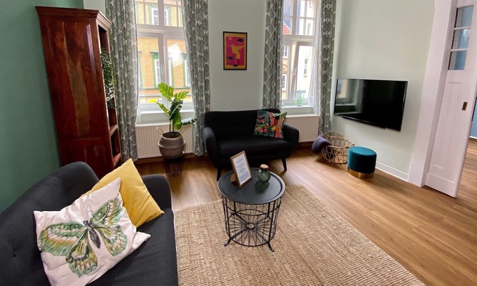 Eisenach Apartment | 🔷discovAIR Eisenach🔶Top location in the city center with Netflix🔷Coffee machine & Co