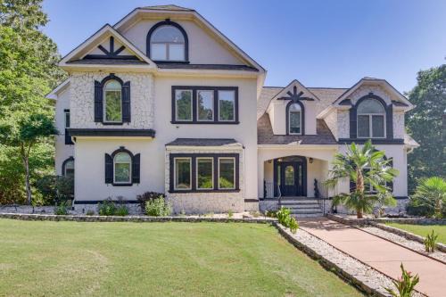 Rock Hill House | Dock and Home Theater Pet-Friendly Lake Wylie Home