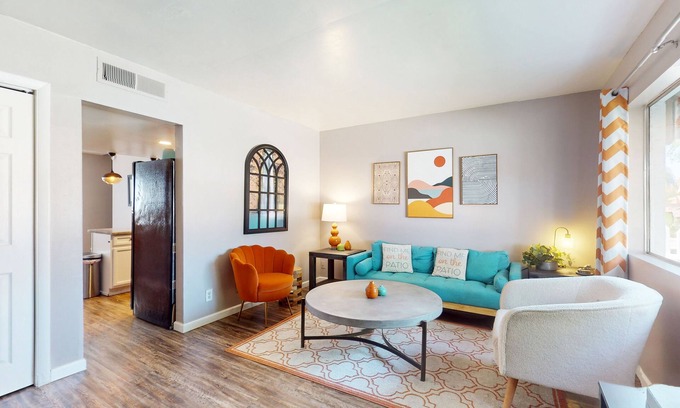 Glendale Condo | Dog-friendly condo near attractions with fenced yard, central AC, and cute decor