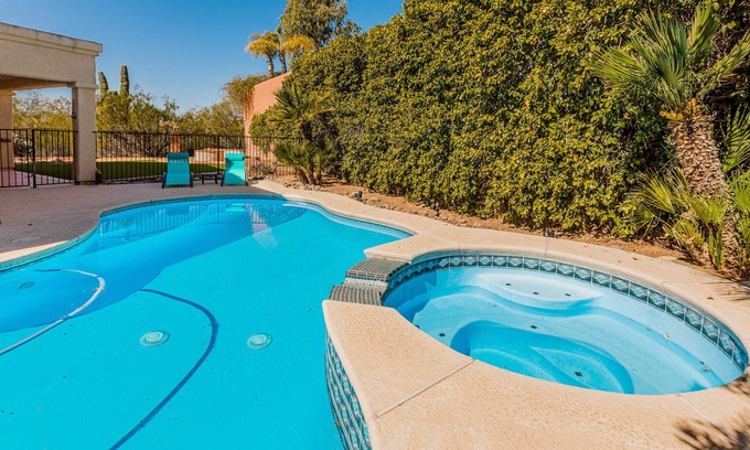 Canada Ridge House | Dog-friendly golf course home with pool, spa, pool table, WiFi & Peloton