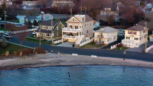 Milford House | Dog-Friendly Oceanfront Getaway - Walk to Dining - Private Beach Access