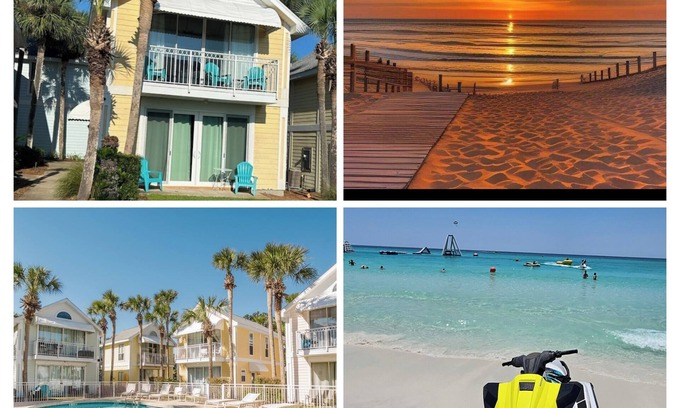 Clipper Cove Cottage | Dolphin Dreams! Whole House -1 min walk to beach!