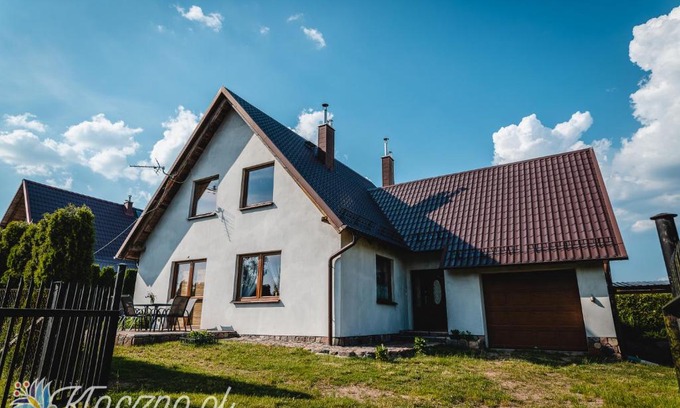 Studzienice House | Dom Kłączno z kominkiem w okolicy lasów i jeziora