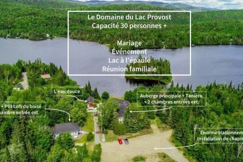 Saint Donat House | Domaine du Lac Provost - Mariage & Lac à l'épaule