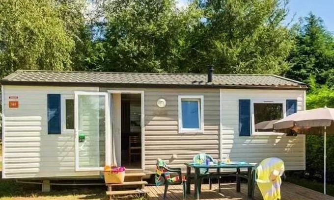 Varennes sur Loire House | Domaine de la Brèche* - Mobile home Comfort 4 rooms 6 people air-conditioned