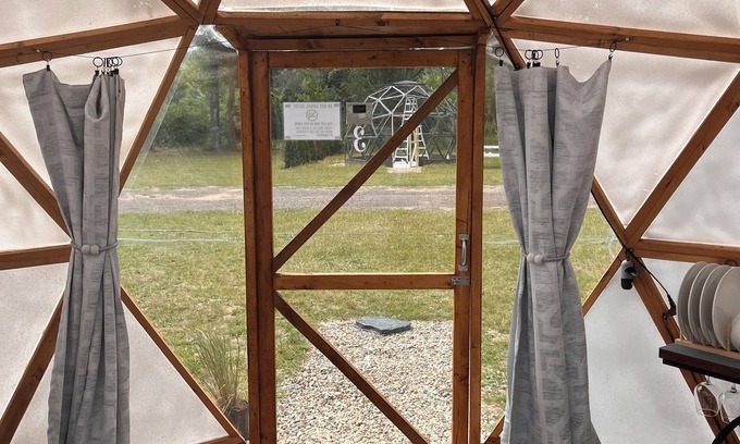 South Haven Cabin | Dome #6 - Dome Haven Campground - Escape, Unwind, Repeat - South Haven Michigan