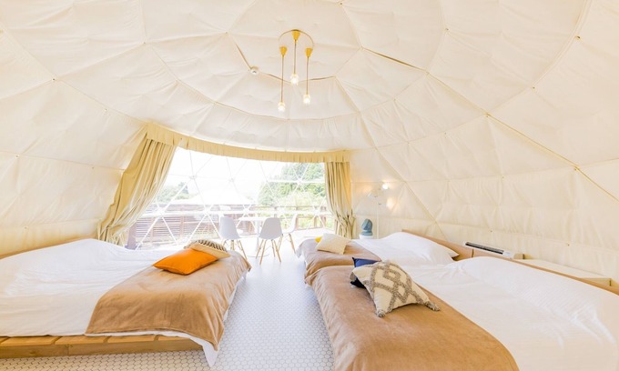 Yufu Cabin | Dome Tent With Private Hot Spring/Yufu Ōita