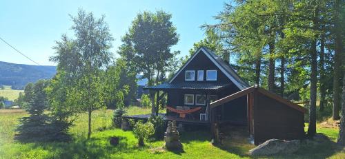 Lasowka House | Domek Adam z widokiem na góry Lasówka