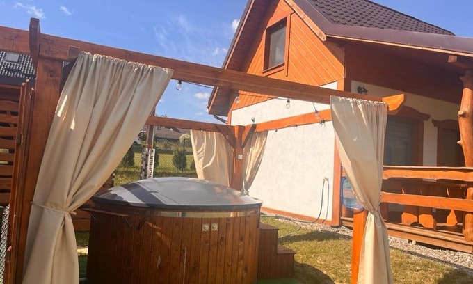 gmina Stezyca House | Domek Eden 7 Kaszuby balia sauna alpaki