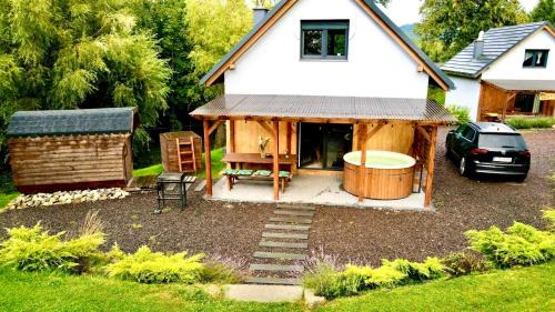 Lubawka House | Domek wypoczynkowy z sauną i jacuzzi "ELDORADO"