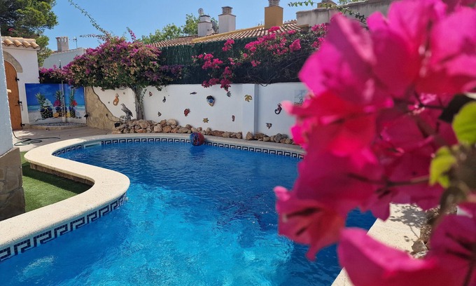 Riumar House | "Don Quichotte"@MARISOL: 100m to the beach, private pool, A/C, WiFi, dog beach