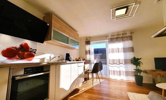 Illerkirchberg Apartment | Donauhosting, Stadt Land Fluss