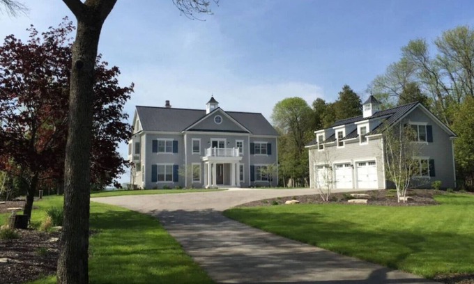 Egg Harbor House | Door County Waterfront Home with Private Beach