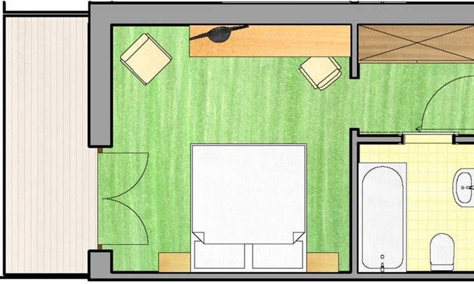 Reichenau House | Doppelzimmer Typ "heidi" - Heidi-hotel Falkertsee