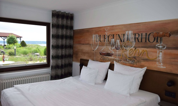 Hagnau Apartment | Doppelzimmer mit Seeblick, 21qm, mit Dusche/wc und Eigener Terrasse, Max. 2 Personen