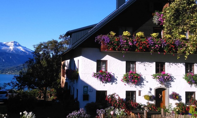 Steinbach am Attersee Other | Doppelzimmer Groß mit Balkon - Biobauernhof Lublasser Dickerl