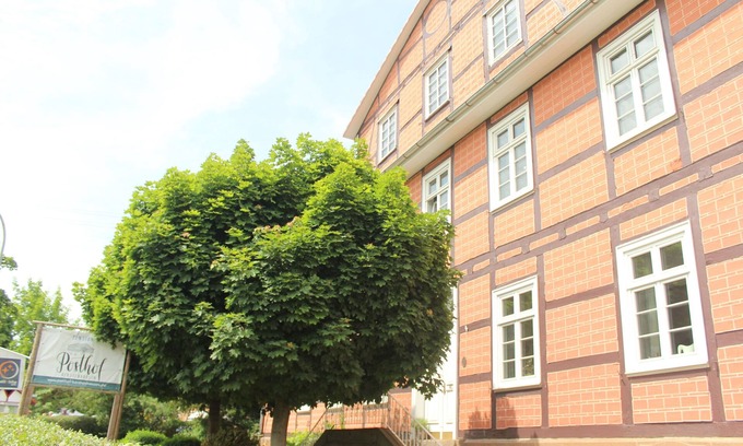 Borken Apartment | Doppelzimmer Hundsburg mit Gemeinschaftsbadezimmer, Max. 3 Personen