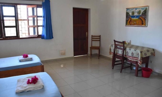 Antsiranana Hotel | Double or Twin Room with Partial Sea View