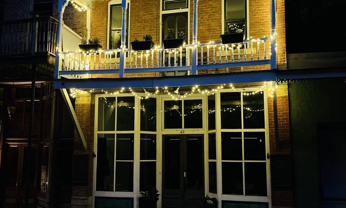 Eureka Springs Historic District Apartment | DOWN ON MAIN - a charming historic apartment in the heart of Eureka Springs