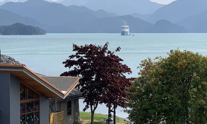 Sitka Apartment | Downtown Apt. 4 w/Ocean & Mountain Views.