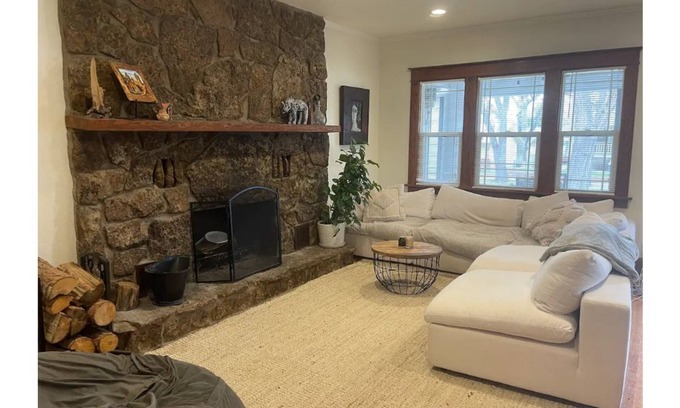 Casper House | Downtown Crown Jewel w/fireplace & amazing porch