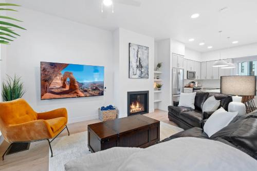 Downtown Salt Lake City Apartment | Downtown Lux Townhouse 3BD 3BA